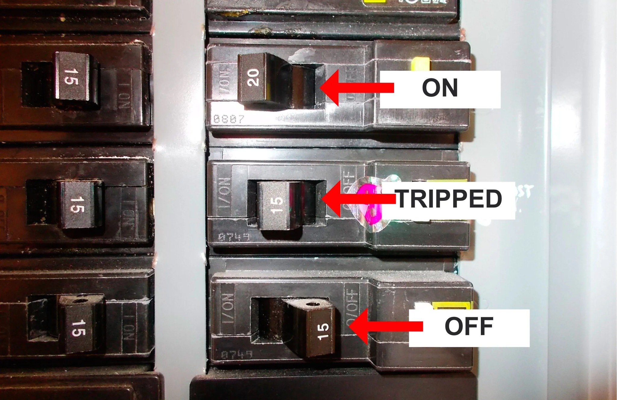 circuit breaker box repair in spring, tx by an electrician.